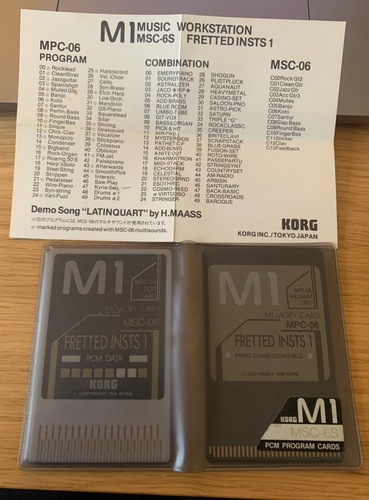 Korg msc fretted - m1,