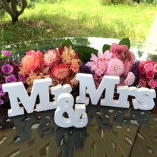 Wedding Table Letter Ornament Wedding Decoration PVC Venue Decorations