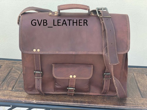 Leather vintage messenger - vintage,