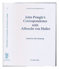 PRINGLE, JOHN SIR (1707-1782). SONNTAG, OTTO John Pringles Korrespondenz Mit