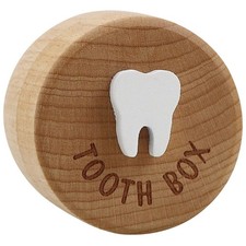 Carved Cute Tooth Fairy Box Kids Tooth Boxes Storage Box Dropped Tooth Keepsake