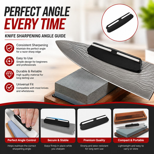 Knife sharpening angle guide - sharpening,