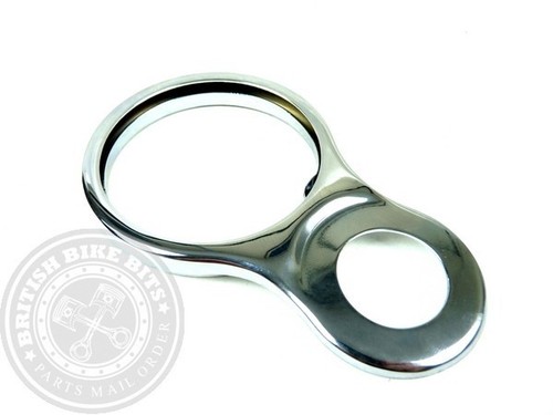 Chrome clock bracket 60mm - chrome,