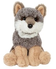 Douglas Albie Wolf Mini Soft Plush Stuffed Animal Toy #4492