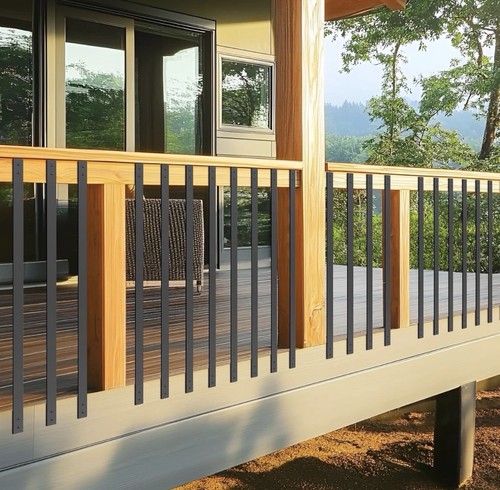 Metal deck balusters - deck,
