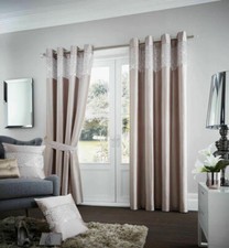 Luxury Aviv Curtain Faux Silk