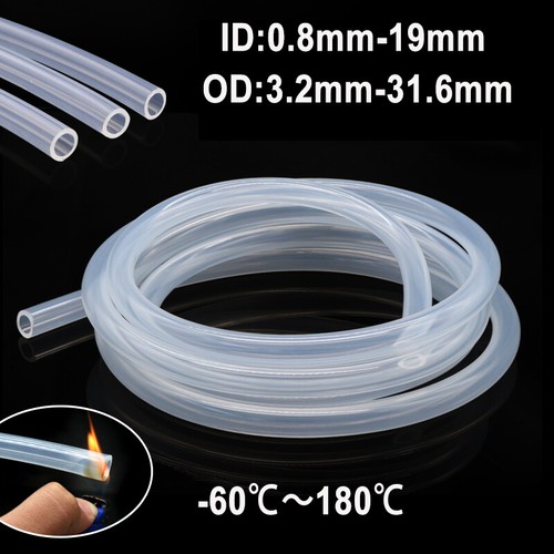 Silicone hose clear - clear, grade
