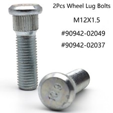 2x Car Wheel Bolt Nut Hub Stud