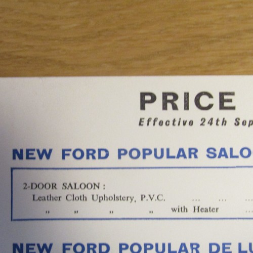 Ford popular luxe - de,