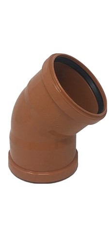 110mm 45dg double socket - 45dg,