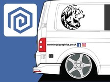 LARGE 2x Wolf Mountain Moon