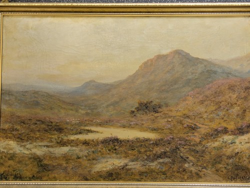 Antique original oil painting - antique,