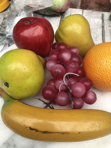 Pieces artifcial fruit 2 - of,