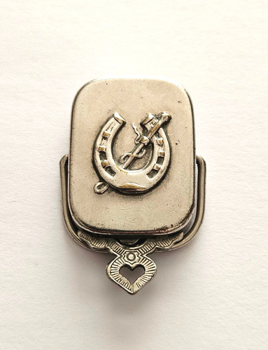 Antique victorian white - white, metal