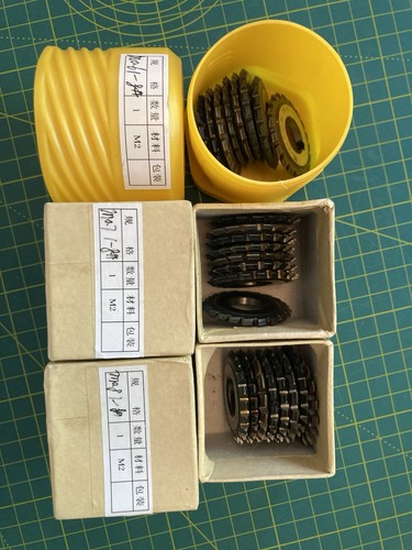 Involute gear cutter - cutter, set