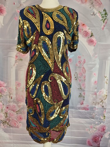Vintage swee beaded silk - vintage,