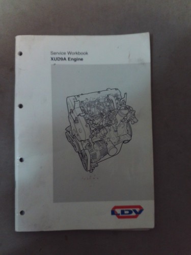 Ldv xud9a engine service - ldv,