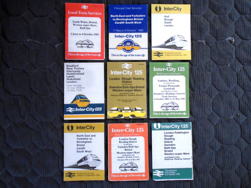 British rail intercity - rail, 125