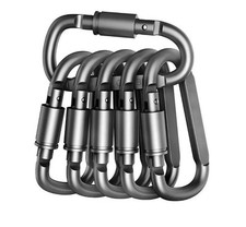 6 Heavy Duty Carabiner Clip