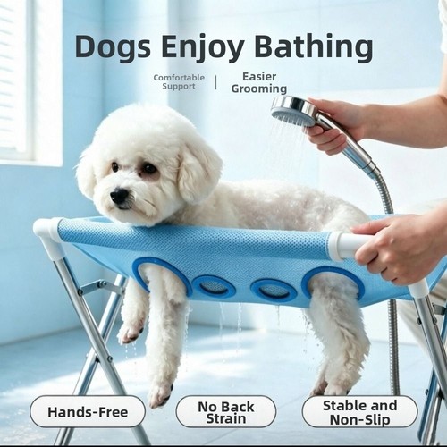 Non slip pet bathing - bathing, stand