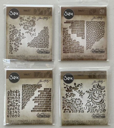 Sizzix die sets thinlits - -,