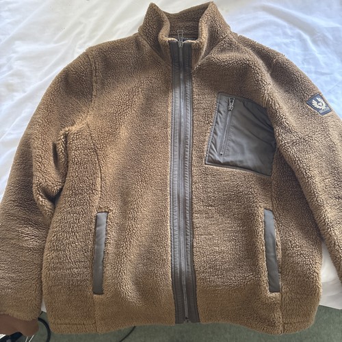 Belstaff fleece jacket - belstaff, medium