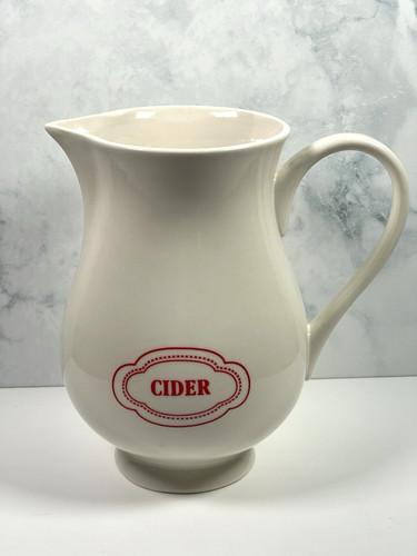 Cider ceramic jug pitcher 20cm - ceramic,