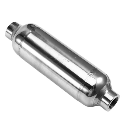 Stainless steel gas tank small - stainless,