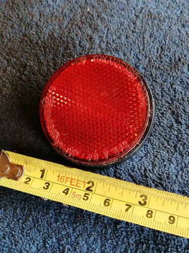 Suzuki red reflector - suzuki, 58mm
