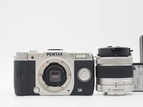 Pentax q10 silver 4mp - pentax, 12.4mp