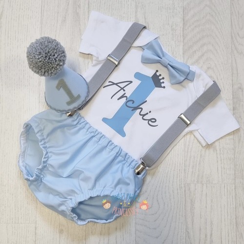 Blue and grey baby boys - , 1st