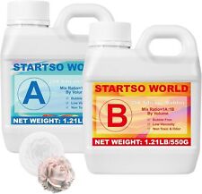 Silicone Mold Making Kit 38OZ, Fast Cure Food Safe Rubber, Easy 1:1 Mixing