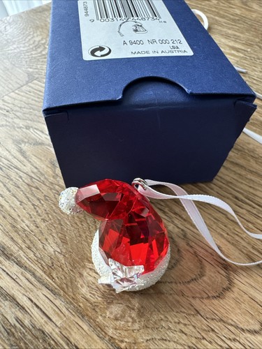 Swarovski santa hat - santa, ornament