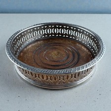 Vintage Silver Plate Wine