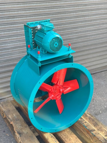 Spray booth fan 600mm belt - spray,