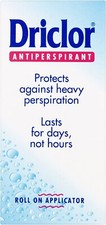 Driclor Antiperspirant Roll On Perspiration 20 ml