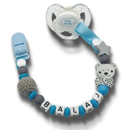 Dummy clip personalized wooden - dummy,