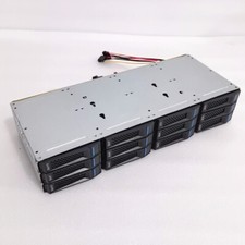 12 bay 3.5-inch hard drive cage, supporting SATA SAS SSD.