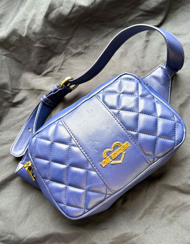 Love moschino blue quilted - blue,