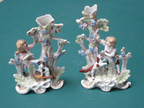 Staffordshire pottery spill - staffordshire,