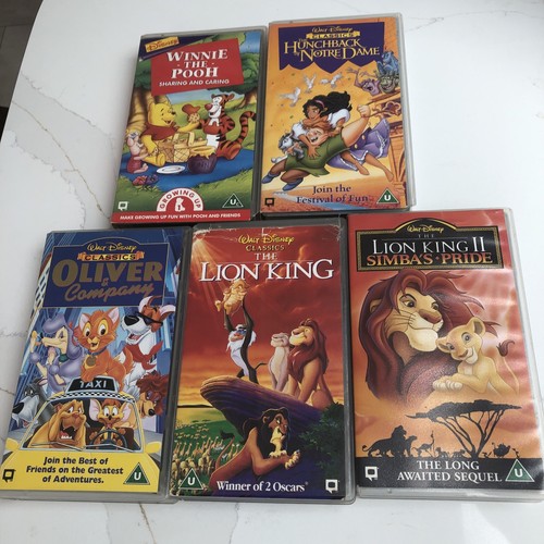 Disney classics vhs bundle - classics,