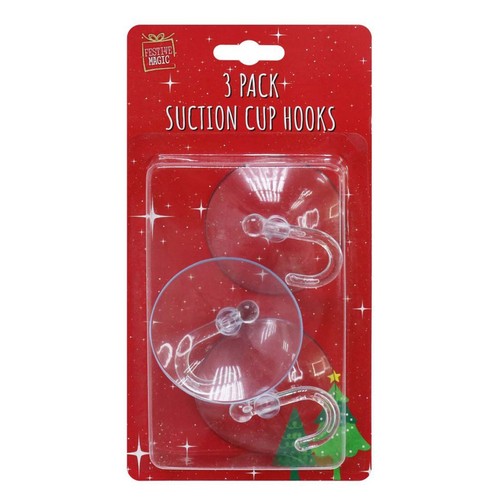 Large suction hooks 3pc - suction,