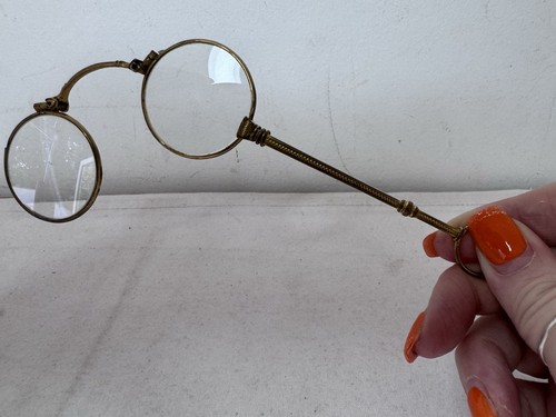 Folding lorgnette reading - lorgnette,