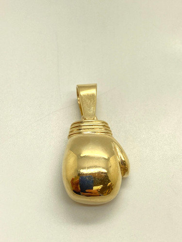9ct yellow solid gold boxing - solid,
