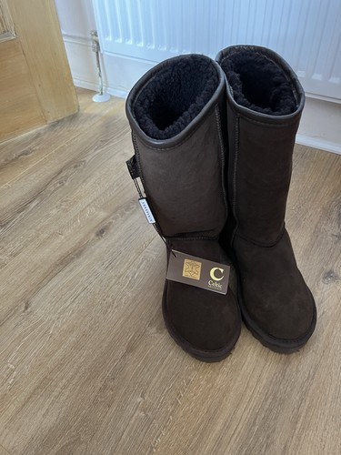 Brown suede boots size - boots,