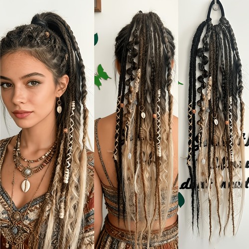 24inch textured dreadlock - 24inch,