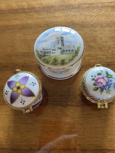 Porcelain trinket boxes - trinket, 3
