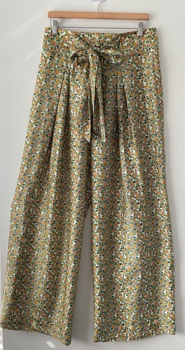 Zara floral wide leg - wide, palazzo