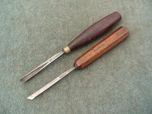 Vee skew carving chisels by - chisels,