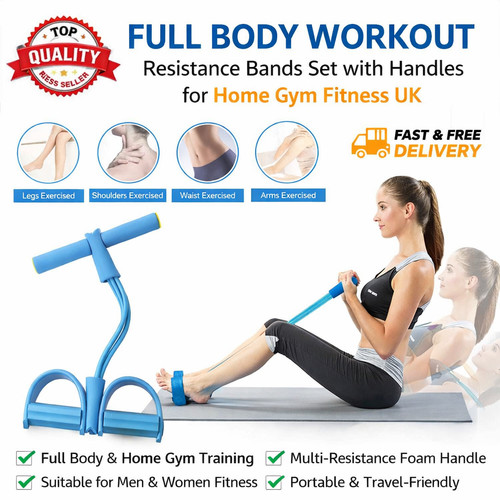 Resistance bands set with - bands,